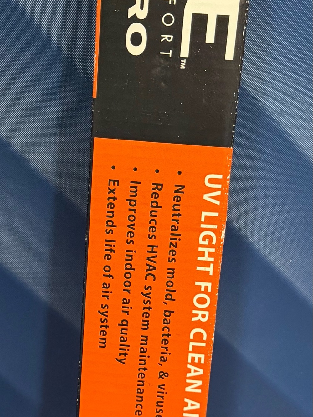 UV Light for Clean Air - Orange
